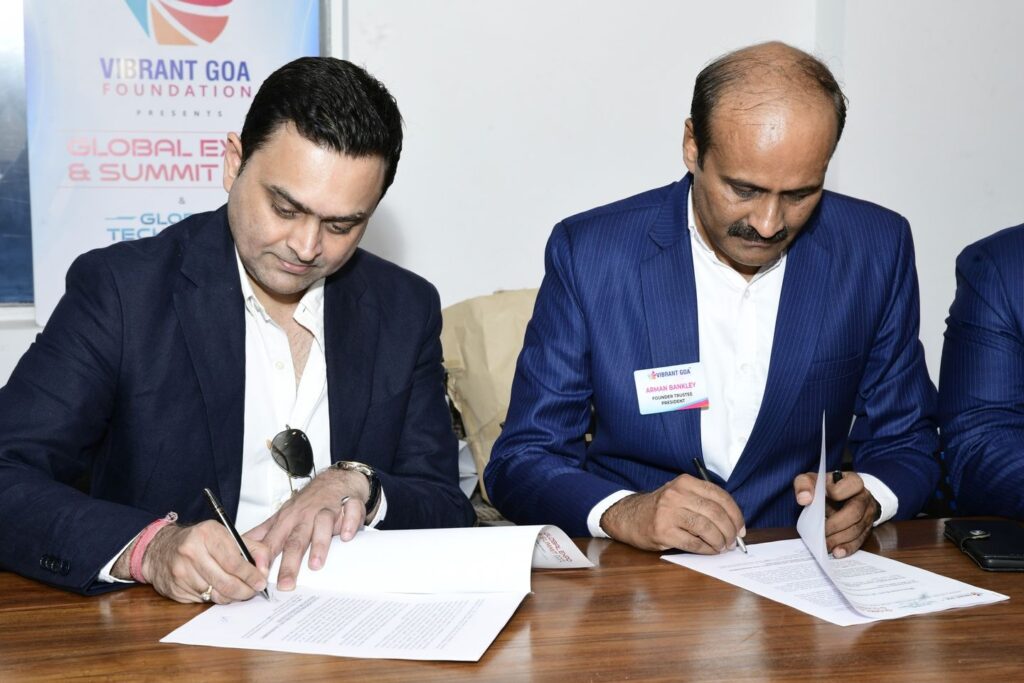 GMA Signs MoU With Vibrant Goa Foundation
